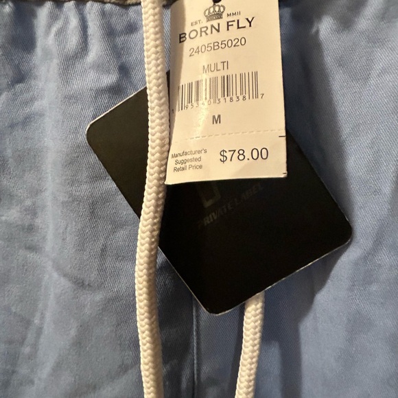 Quiet Is Kept Born Fly Stylish Blue and Gray Men’s Bottoms - Picture 6 of 7